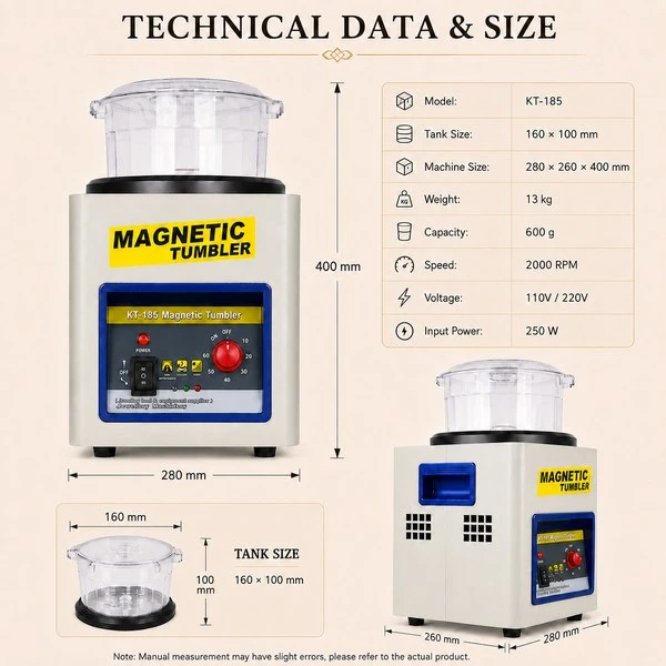 kt-185-magnetic-tumbler-technical-data-size